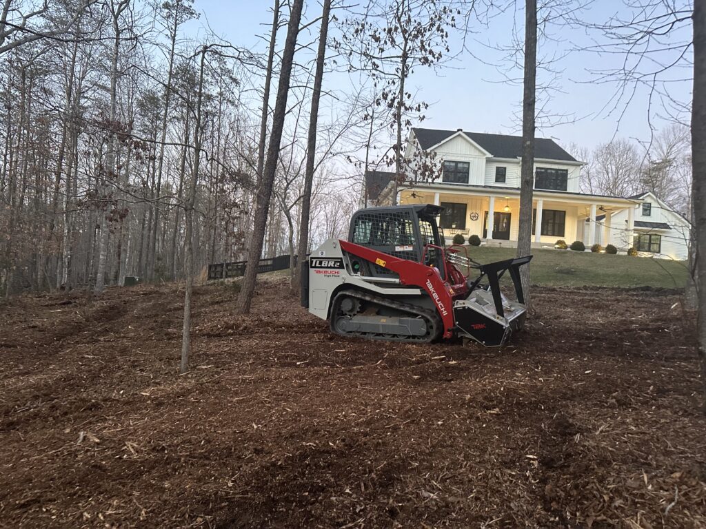 forestry mulching machine, equipment