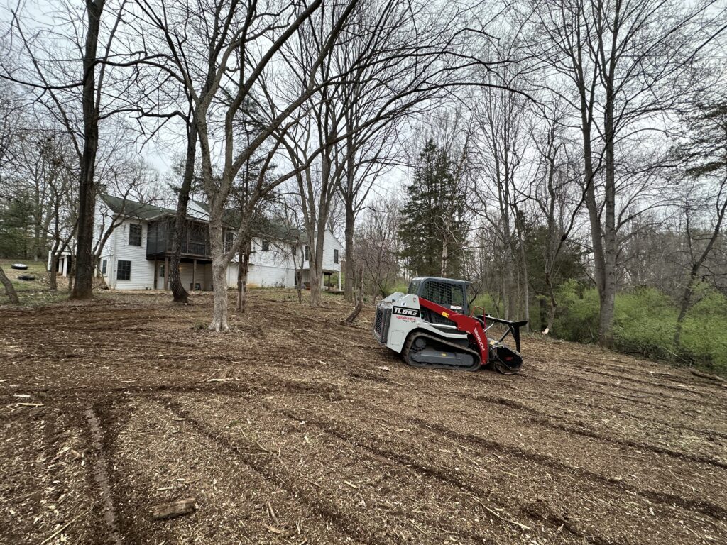 forestry mulching machine, equipment