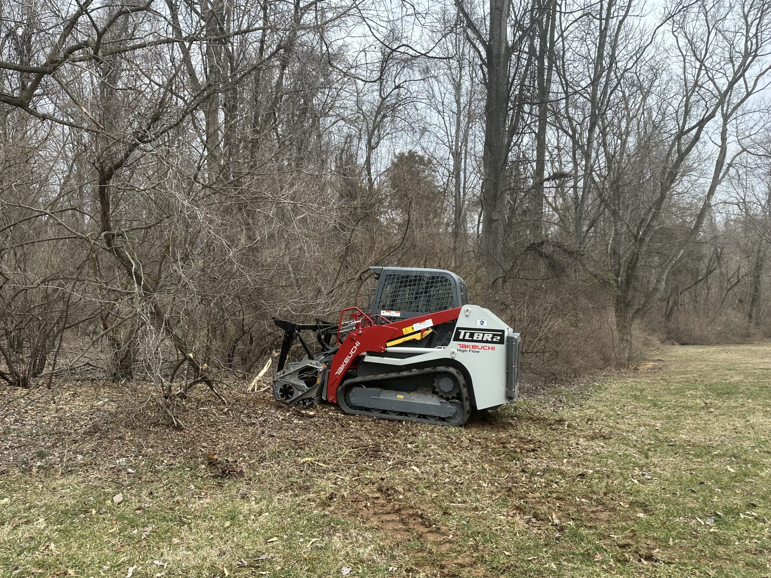 forestry mulching machine, equipment