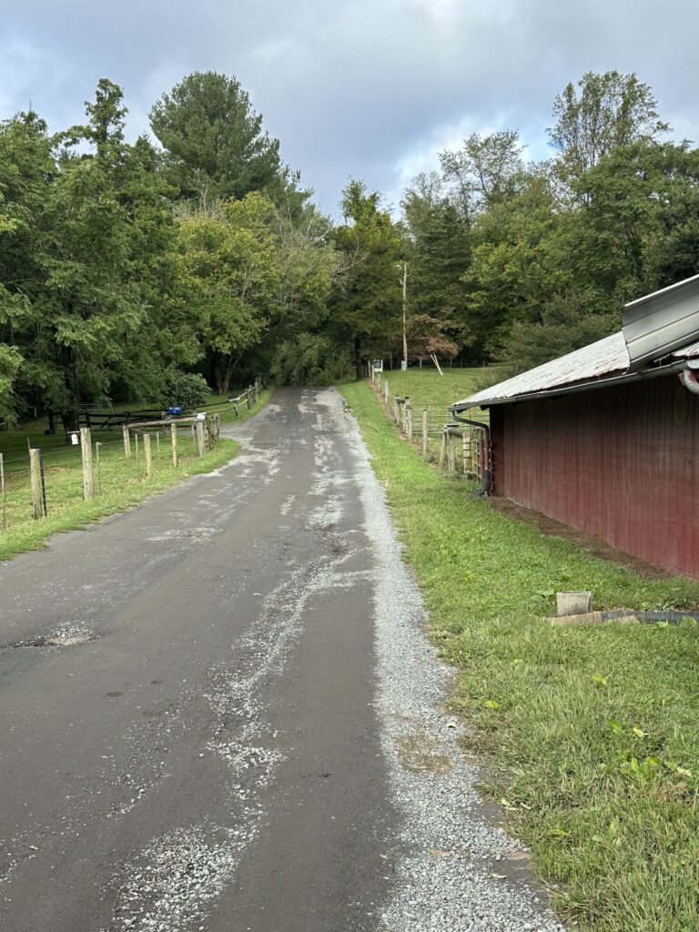 gravel road repair