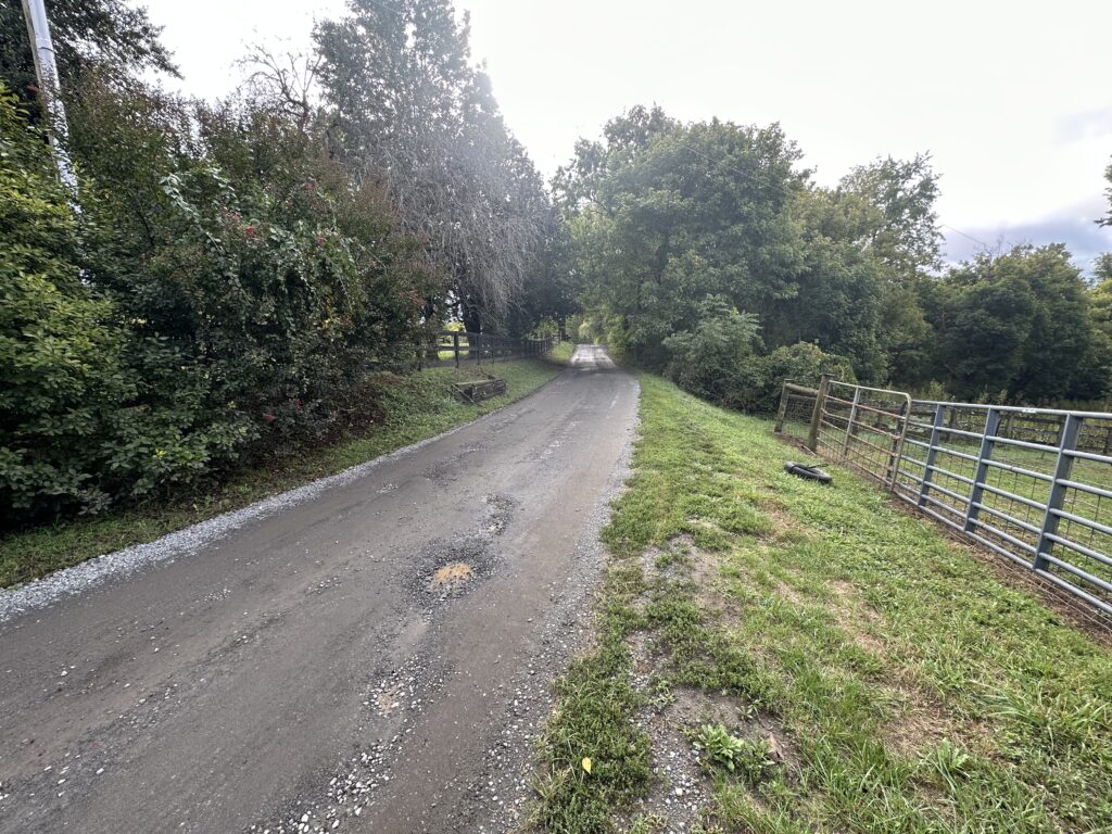 gravel road repair