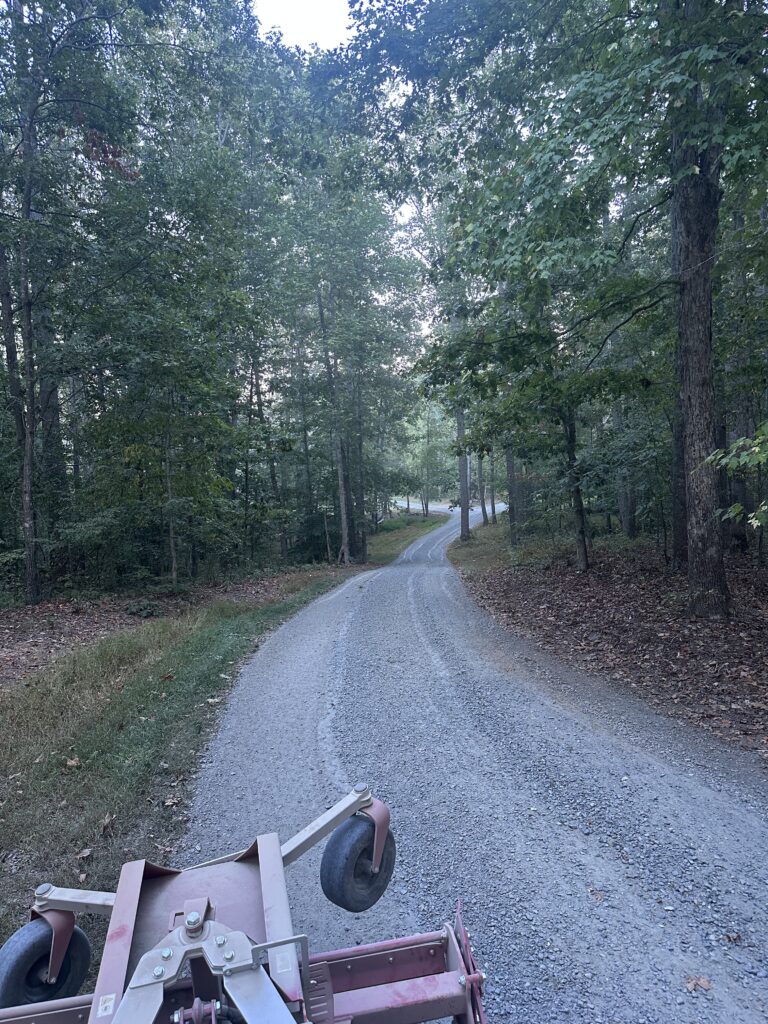 gravel road repair