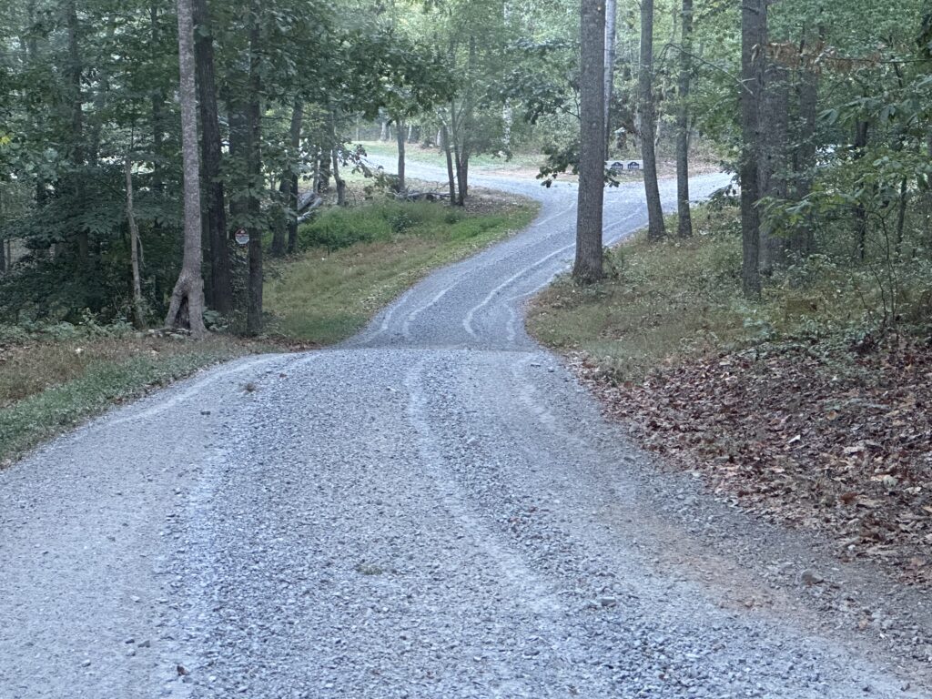 gravel road repair