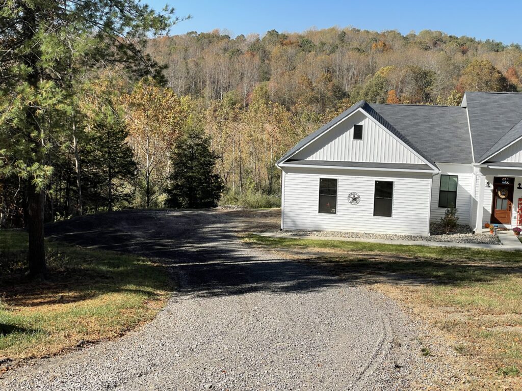 gravel driveway repair