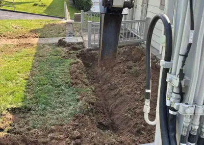 Drainage install