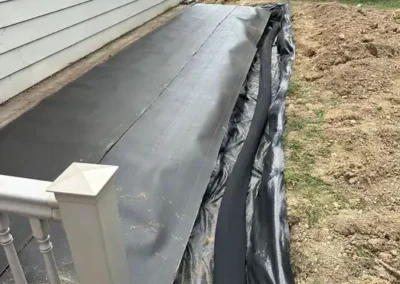 Drainage install