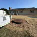 Completed landscape renovation project