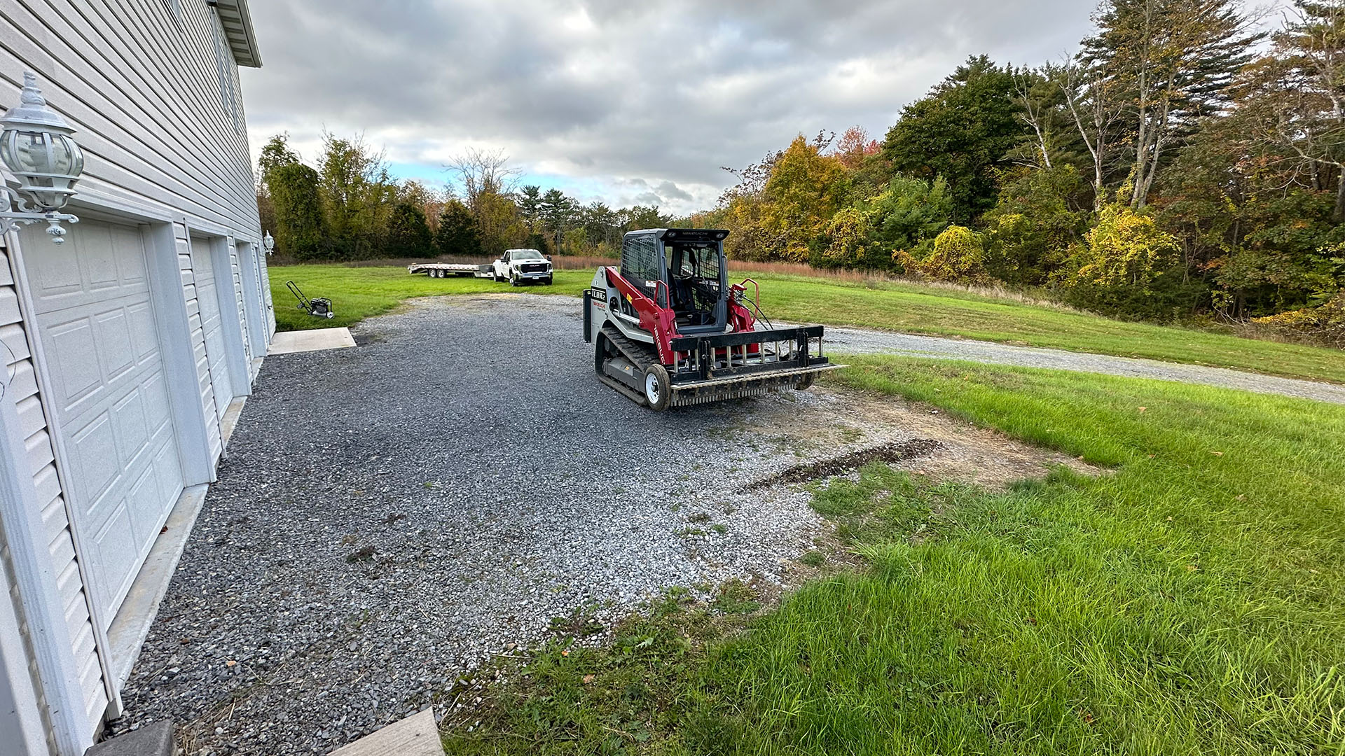 Poor drainage and unstable access surface