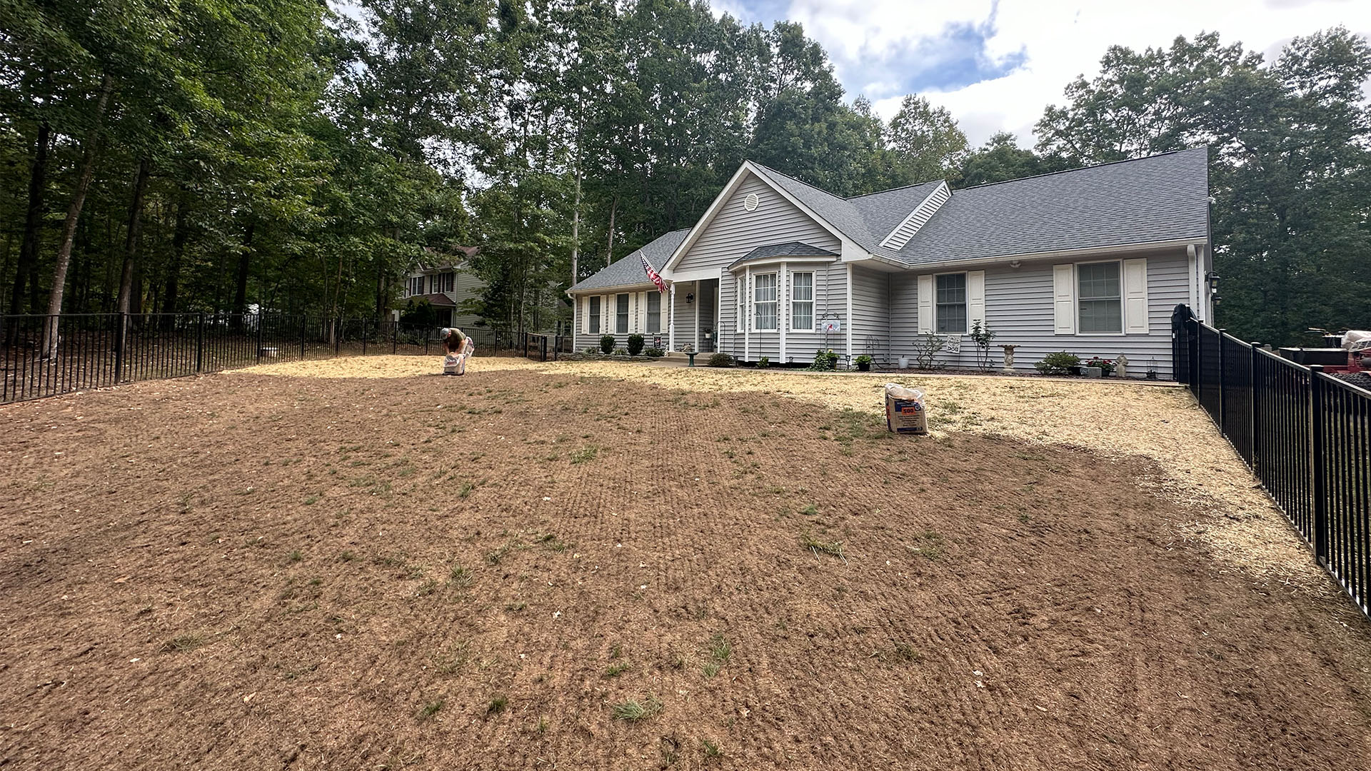 Hydroseeding For Lawns &Amp; Slopes 3 Before
